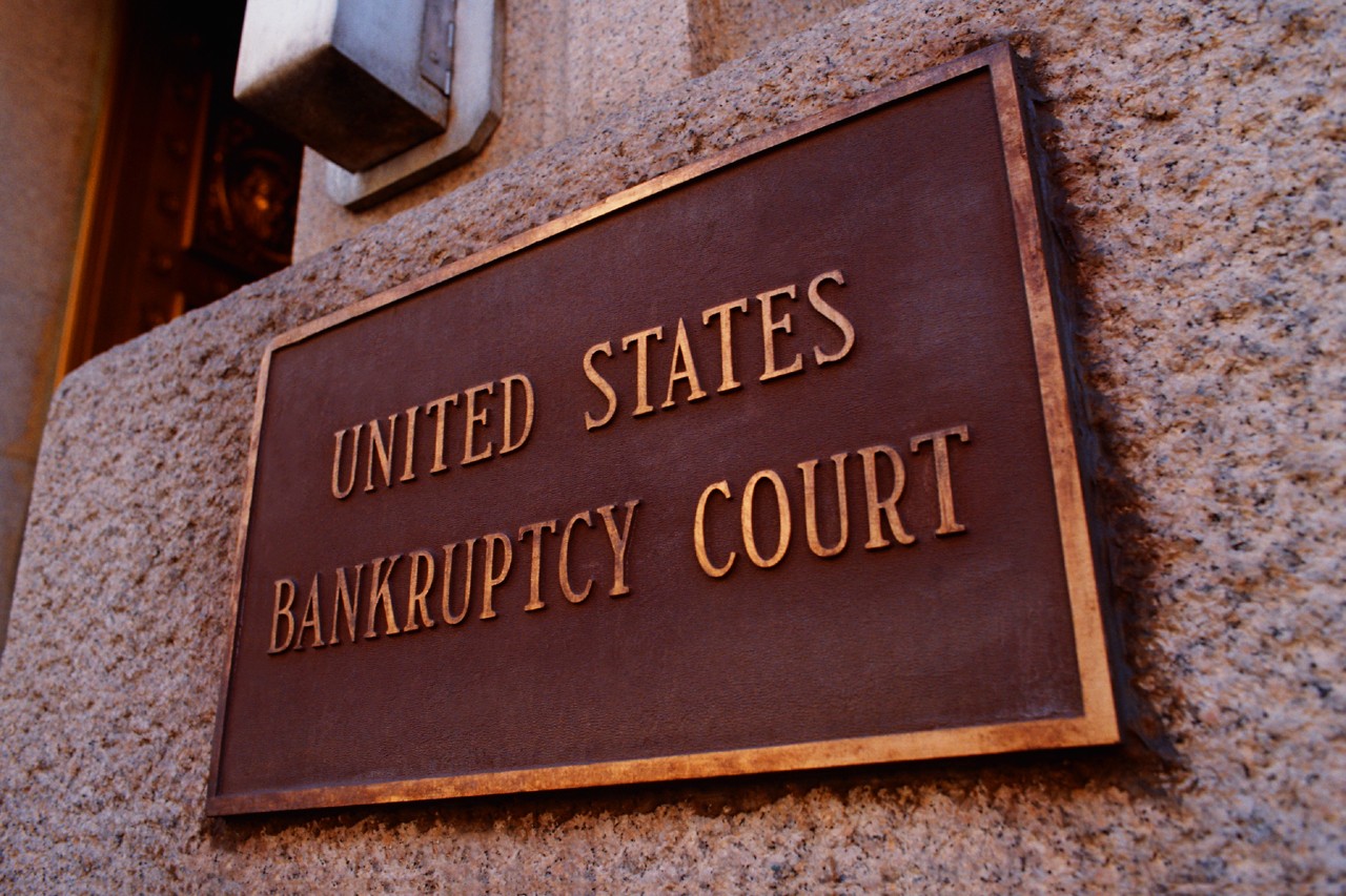 bankruptcy court sign